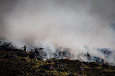 Beat wild fires with drone technology