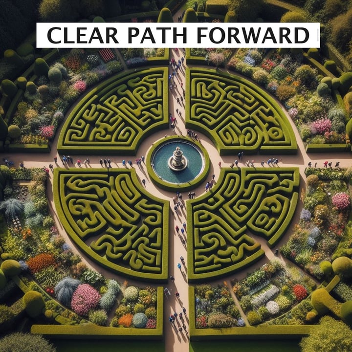 Clear path forward 
